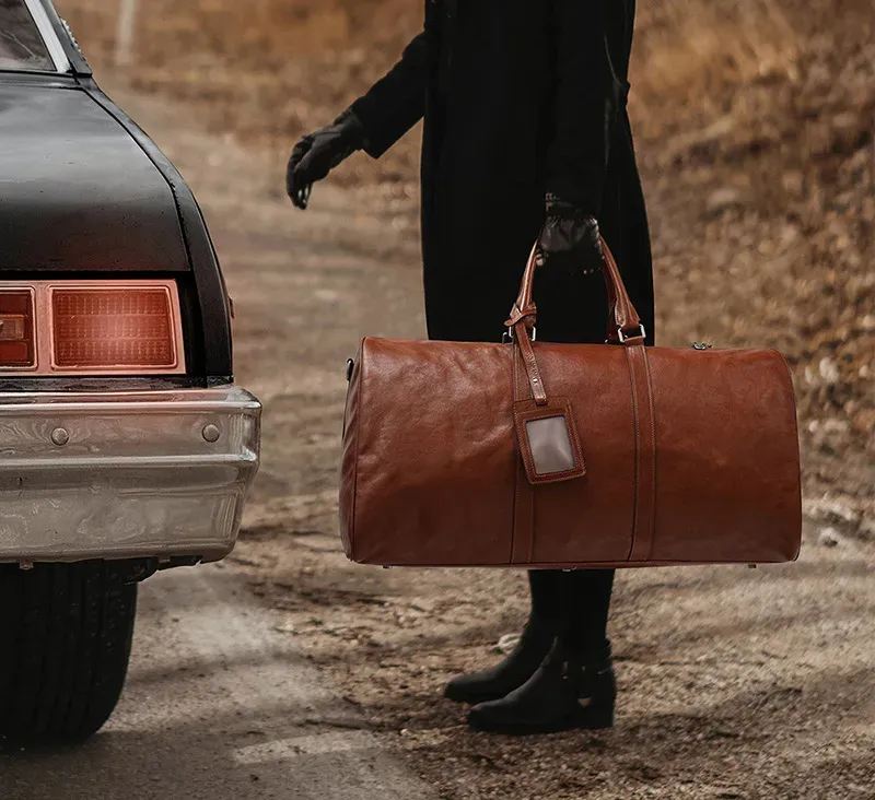 Cosimo Weekender :: Coffee, Dark brown