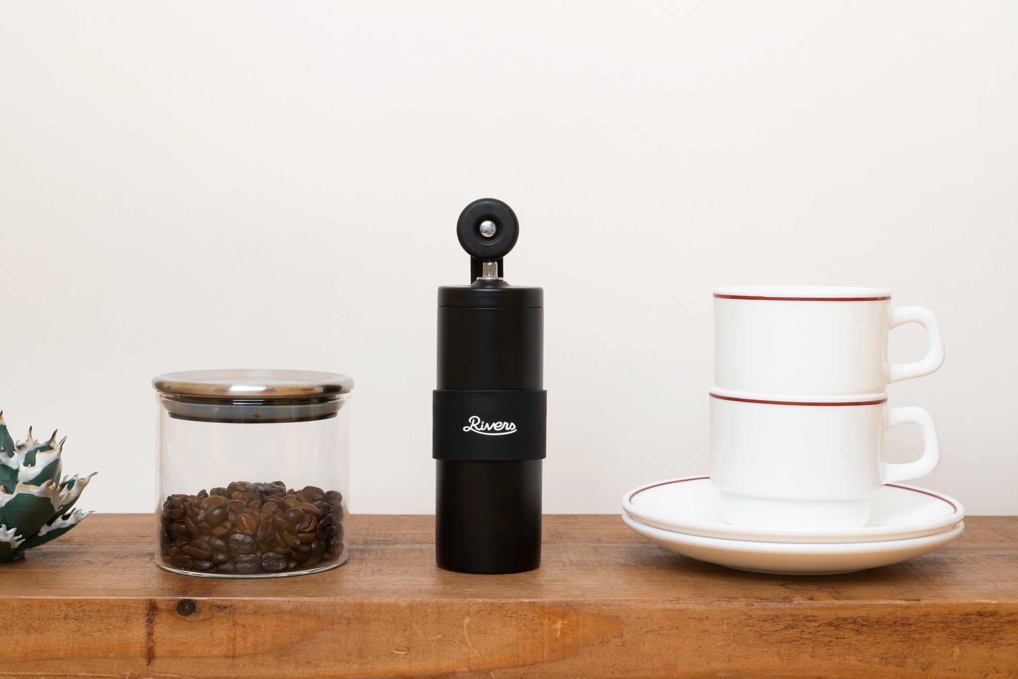 Rivers Coffee Grinder Grit 2 - Black