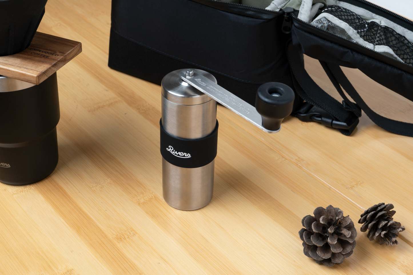 Rivers Coffee Grinder Grit 2 - Black