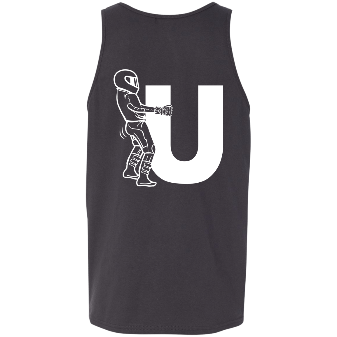 Motorcycle F-U Tank Top (Back Design)