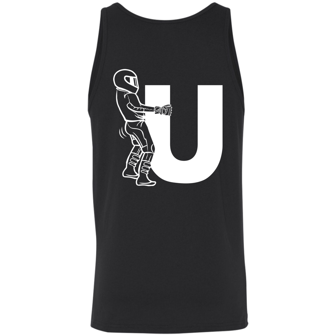 Motorcycle F-U Tank Top (Back Design)