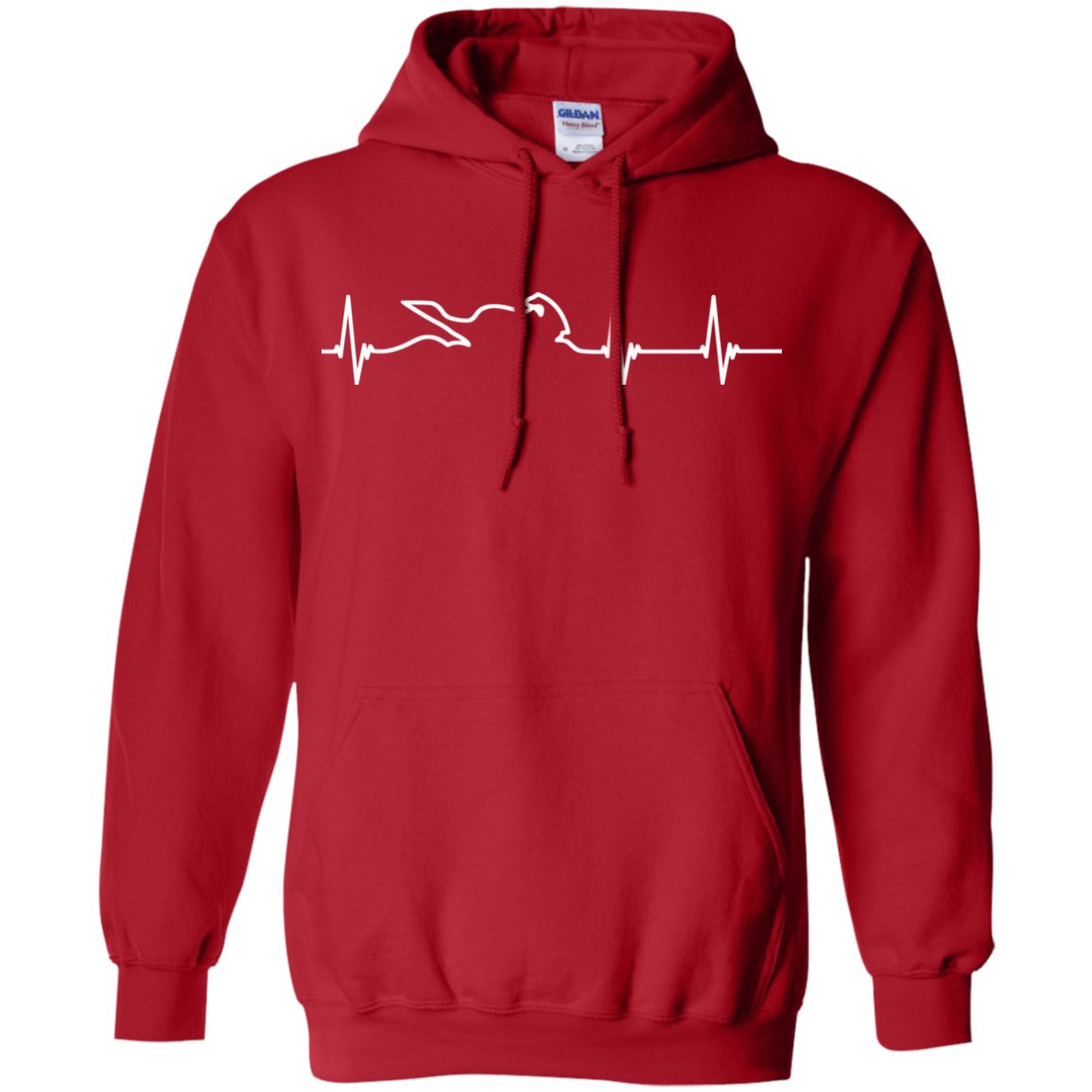 Motorcycle Heartbeat Hoodie