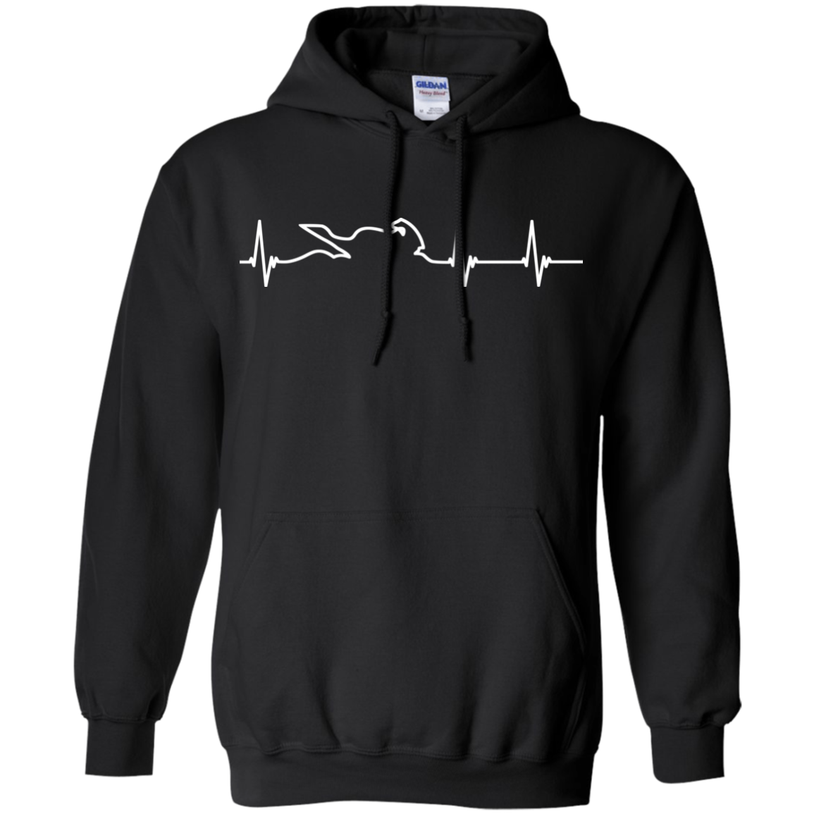 Motorcycle Heartbeat Hoodie