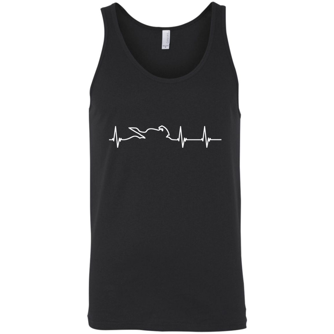 Motorcycle Heartbeat Tank Top