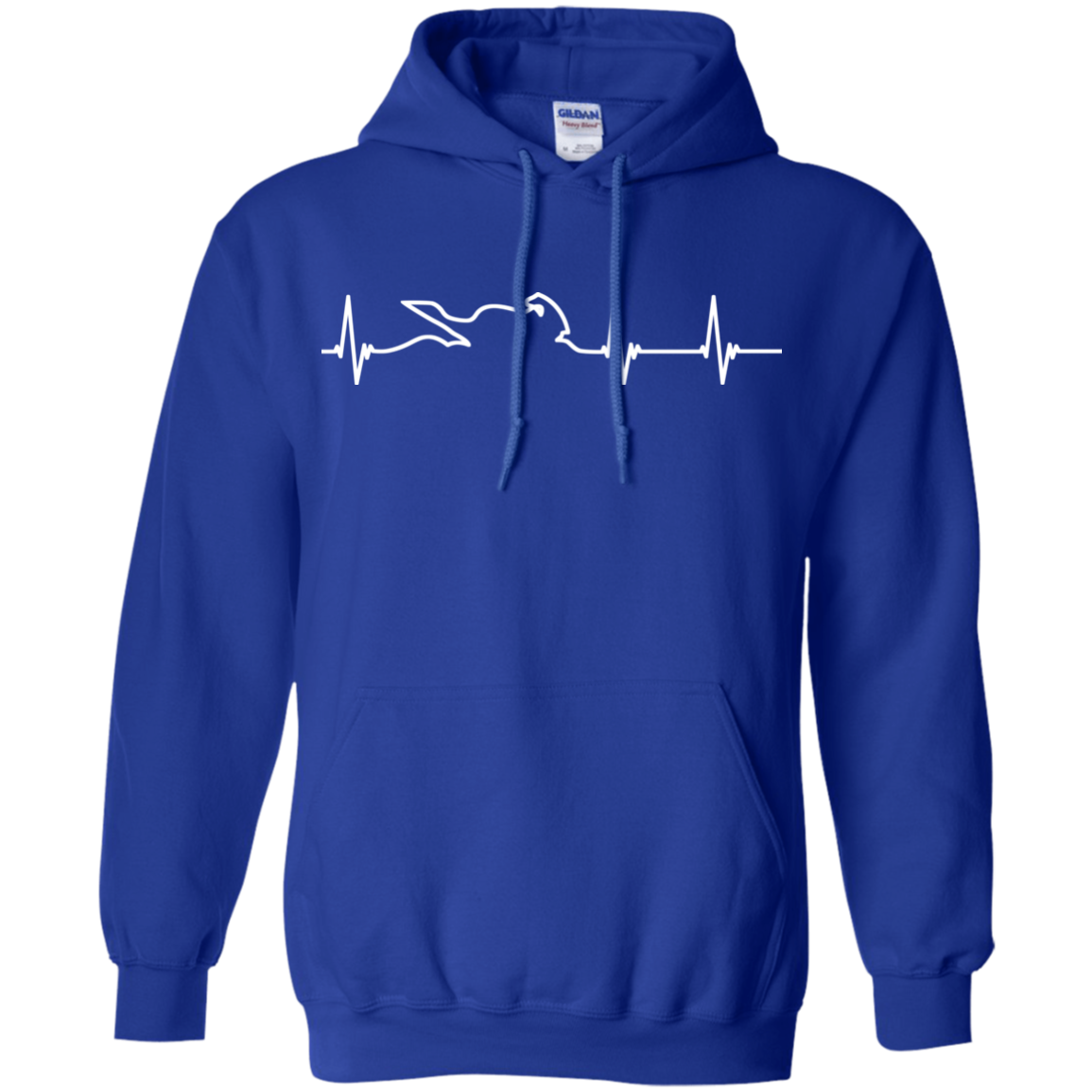 Motorcycle Heartbeat Hoodie