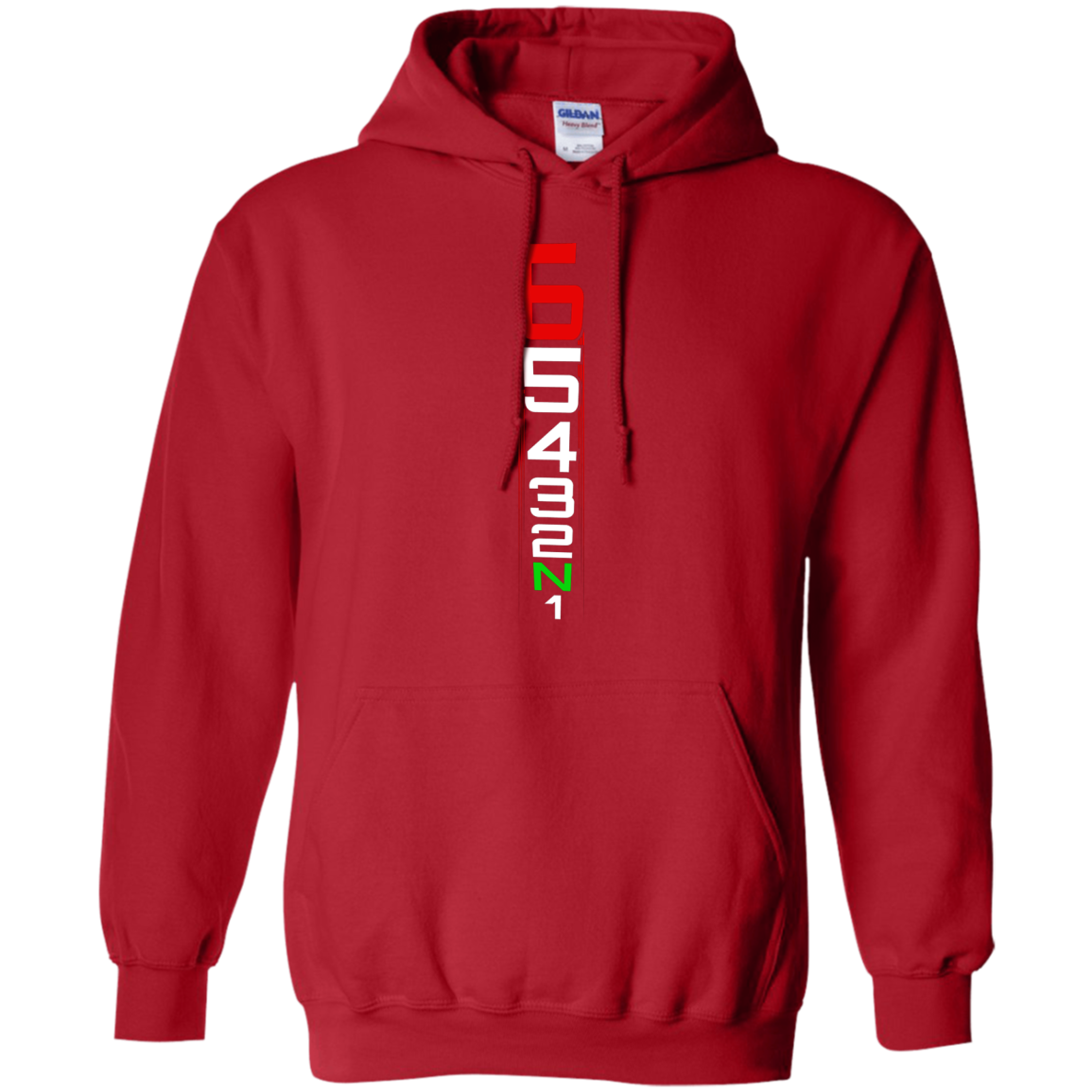 Motorcycle Shift Pattern Hoodie