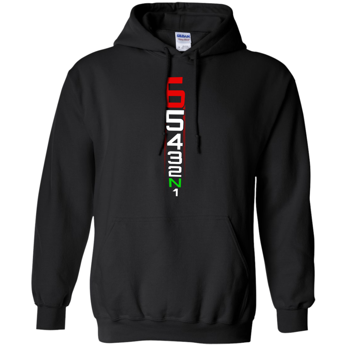 Motorcycle Shift Pattern Hoodie