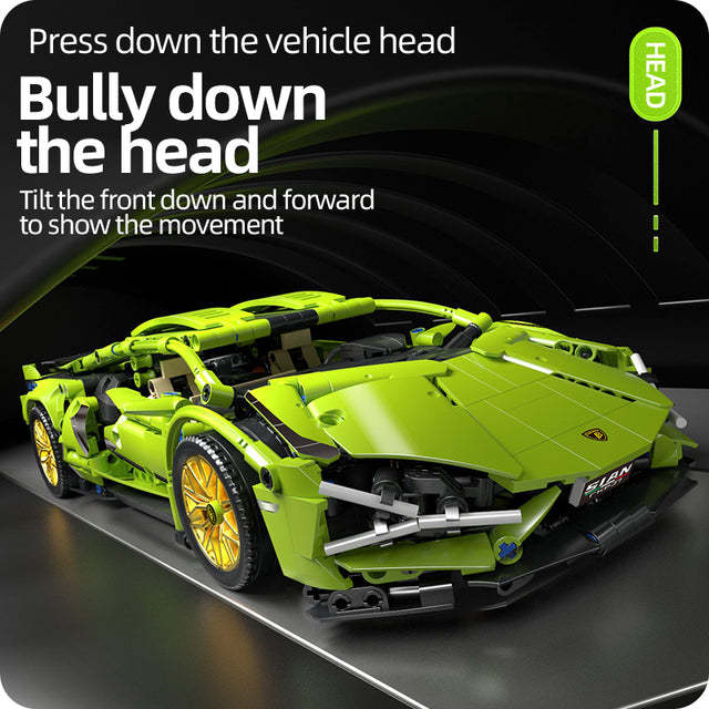 Mechanical Speed Vehicle for Children & Adults – City Racing Car