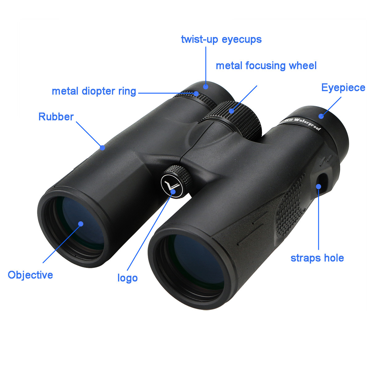 Field Issue 8x32 Waterproof Binoculars
