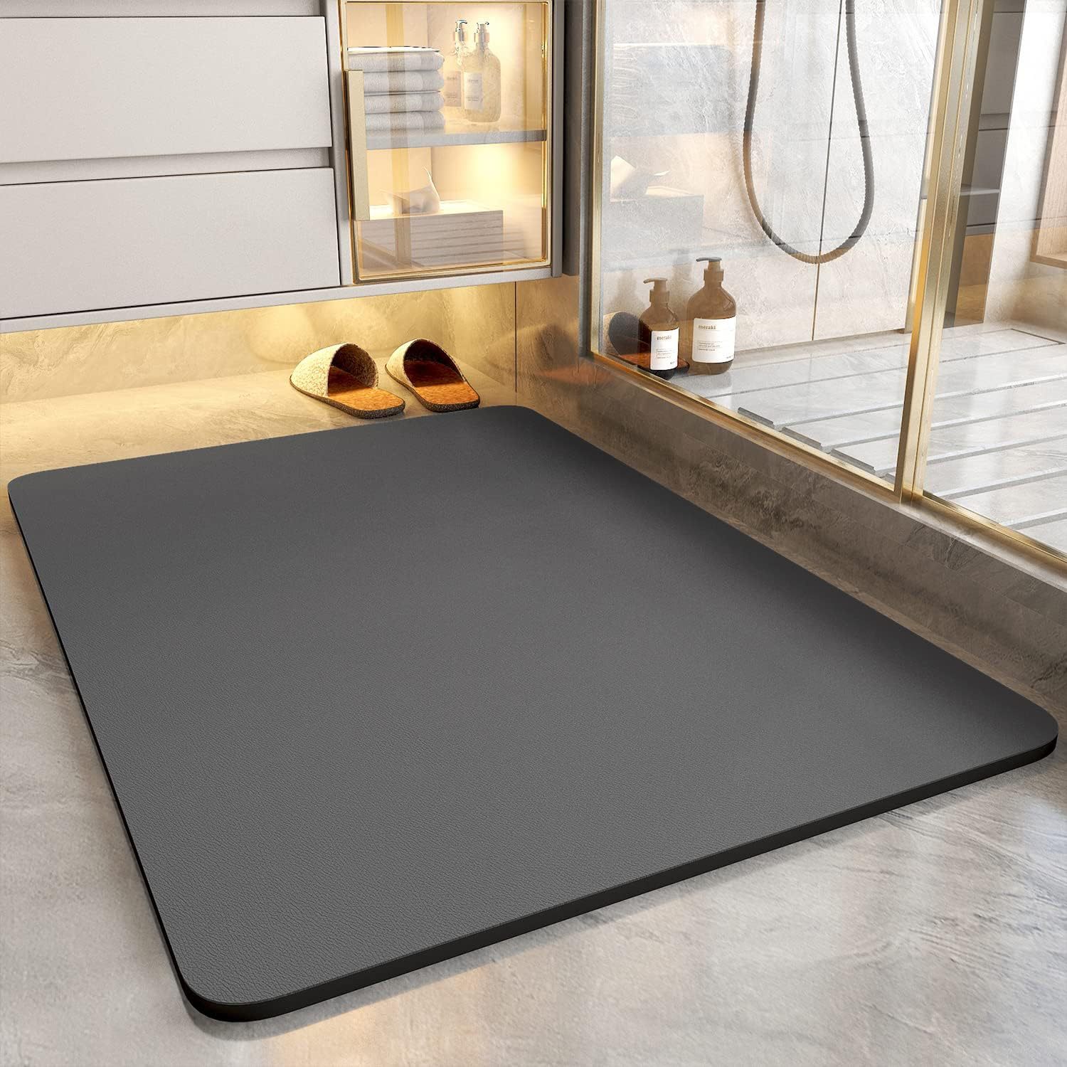 Super Absorbent Floor Mat for Home, Bathroom Soft Quick Drying Mat