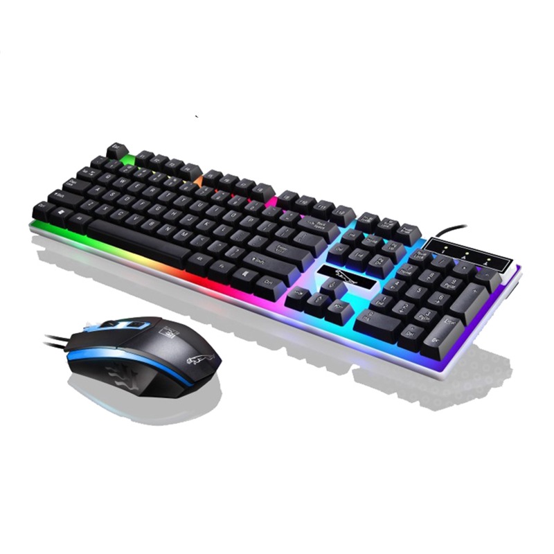 LED Light Keyboard Set