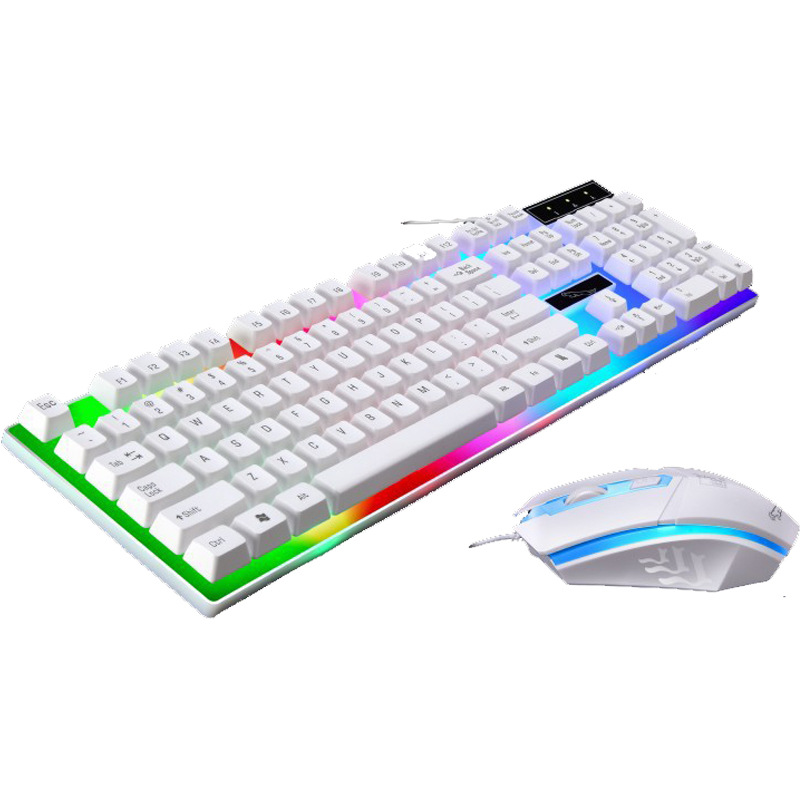 LED Light Keyboard Set