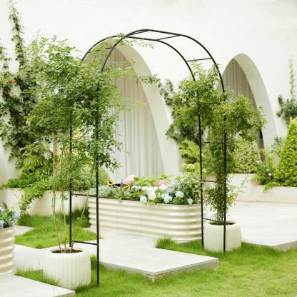Modern Metal Arch|Garden Arch Trellis Metal Trellis
