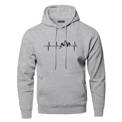 Motorcycle Heartbeat Hoodie