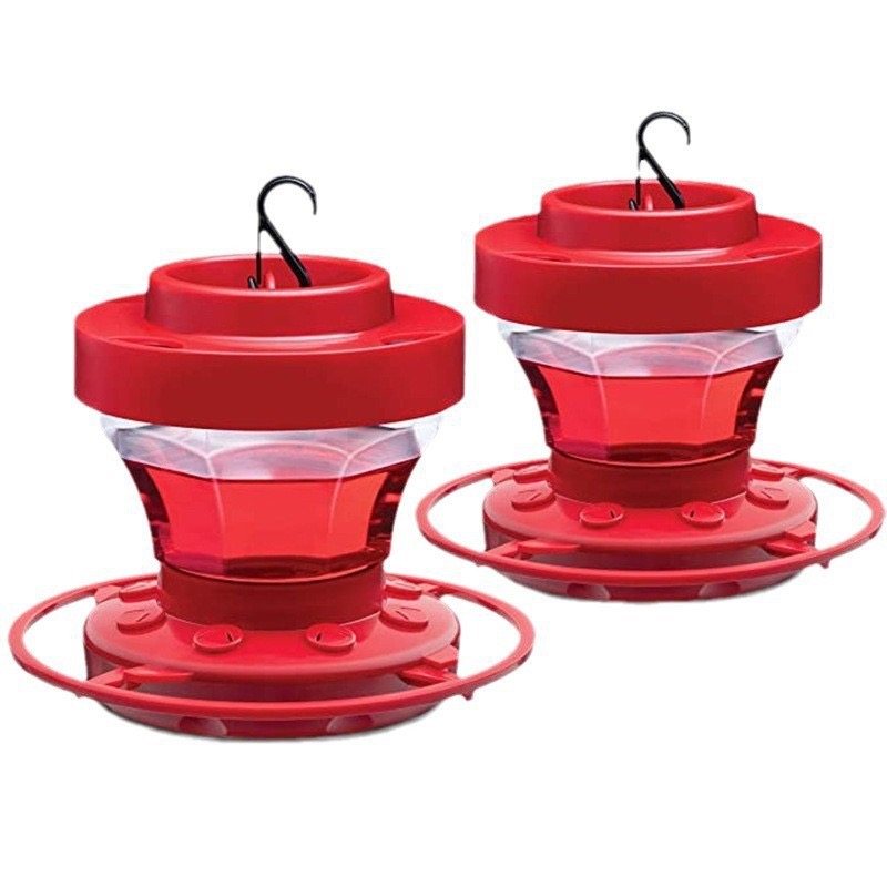 Hanging Bee Proof Hummingbird Water Feeders with Perch