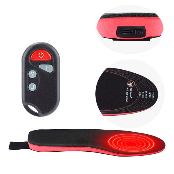 Heated Shoe Insoles Rechargeable Inserts