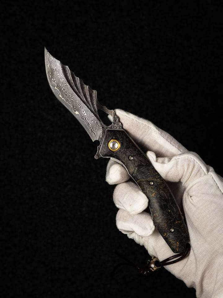 Silverwing Damascus Blade