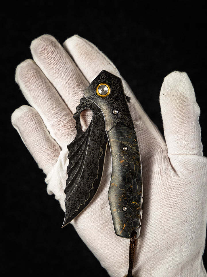 Silverwing Damascus Blade