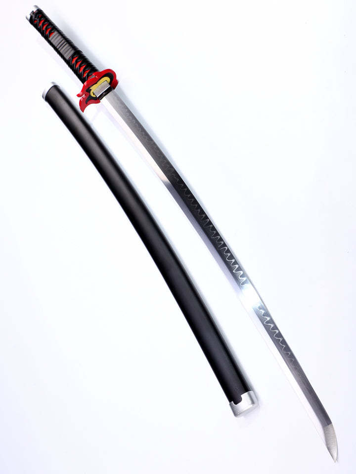 Battle-Ready Tanjiro Katana 1095 Carbon Steel (SHARP)