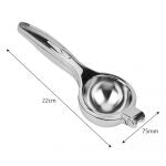 Manual Citrus Press Juicer For Oranges And Lemons, Stainless Steel