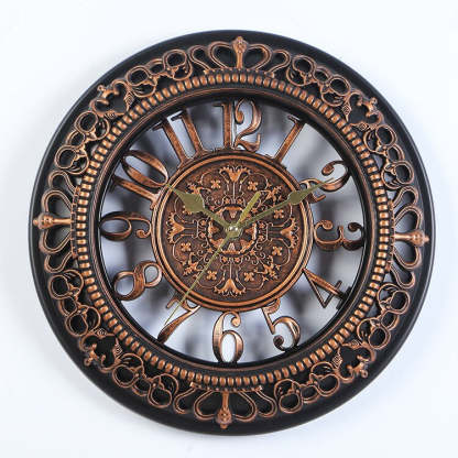 Antique Elegance Wall Clock