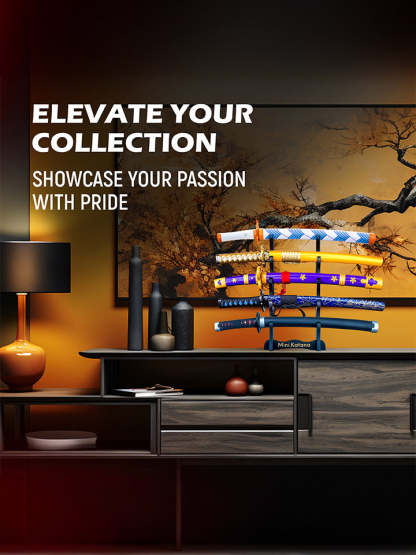 15-inch Gold Dragon Mini Katana