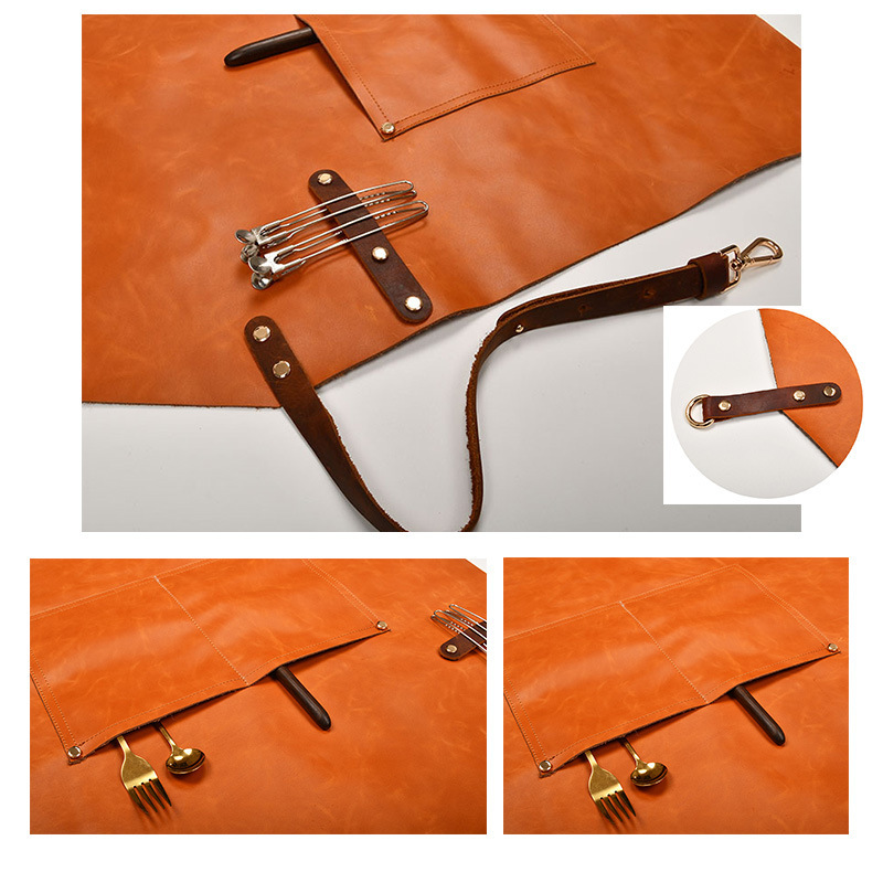 Limited Edition Chef Leather Apron | Call of Duty © Edition | Black Genuine Leather | EXCLUSIVE COLLECTOR APRON | Dalstrong ©