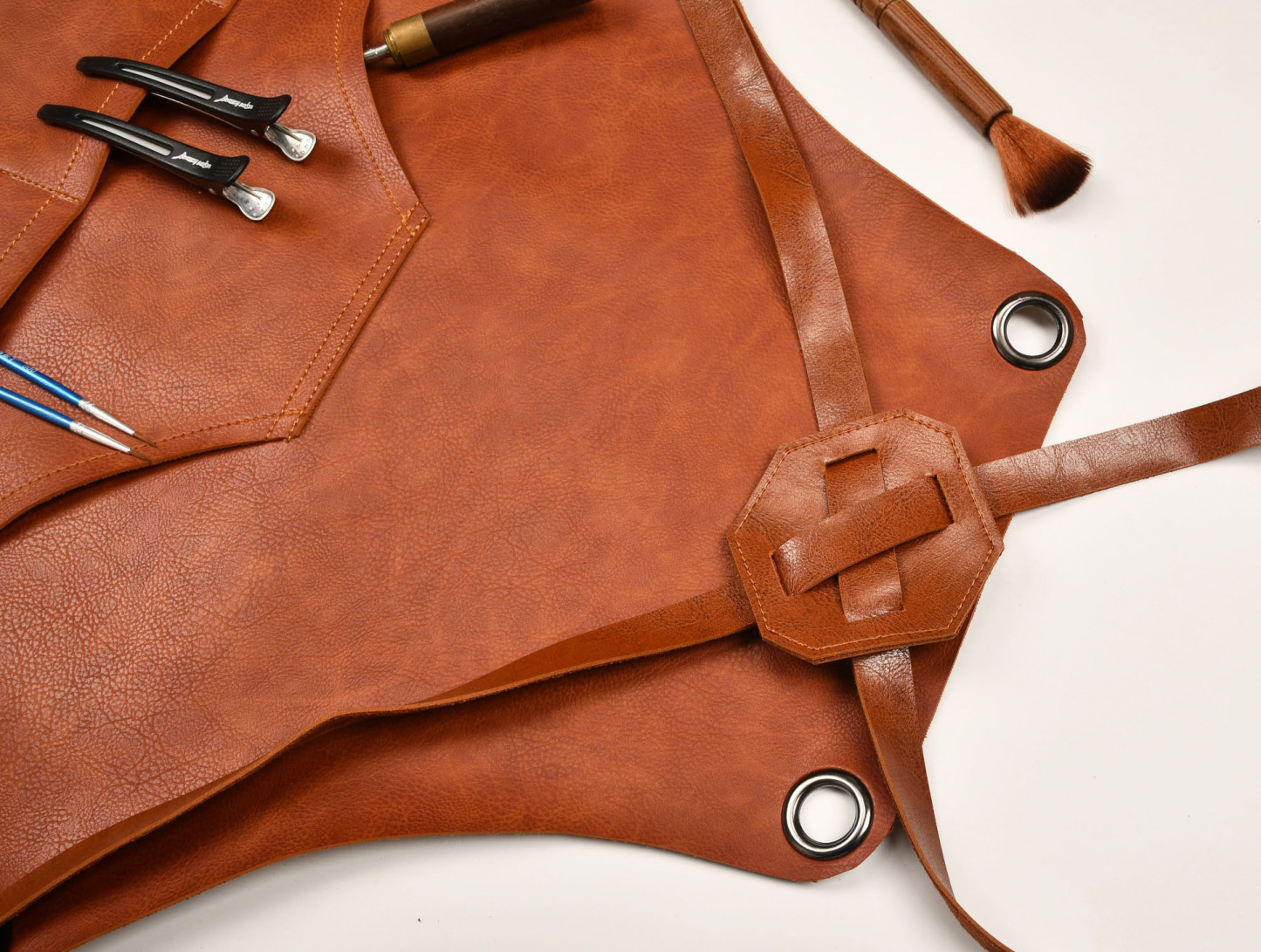 Limited Edition Chef Leather Apron | Call of Duty © Edition | Black Genuine Leather | EXCLUSIVE COLLECTOR APRON | Dalstrong ©