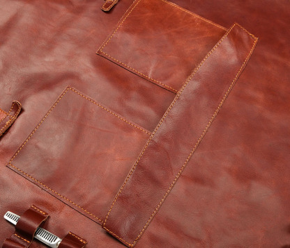 Limited Edition Chef Leather Apron | Call of Duty © Edition | Black Genuine Leather | EXCLUSIVE COLLECTOR APRON | Dalstrong ©