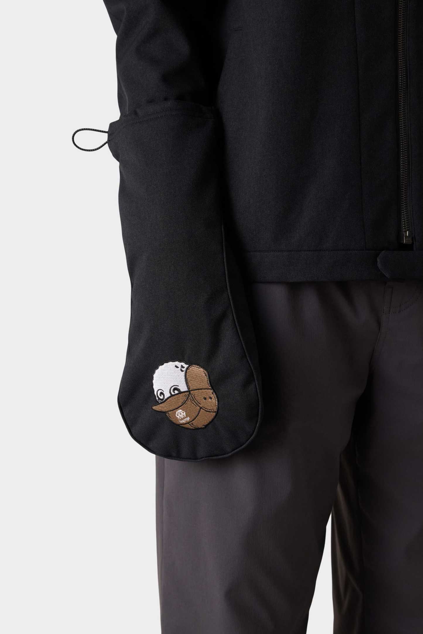 686 x Malbon drirelease® Merino-Lined Headcover Handwarmers