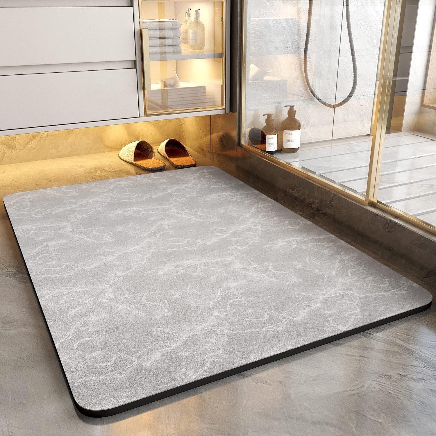Super Absorbent Floor Mat for Home, Bathroom Soft Quick Drying Mat