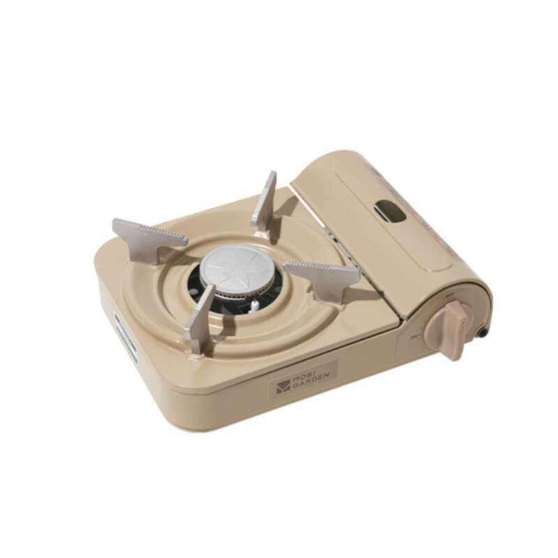 Meiyan 2.2kW Compact Portable Butane Stove - 7,500 BTU Solo Camping Burner with Carrying Case | Lightweight Tabletop Stove for Picnics & Emergency Prep