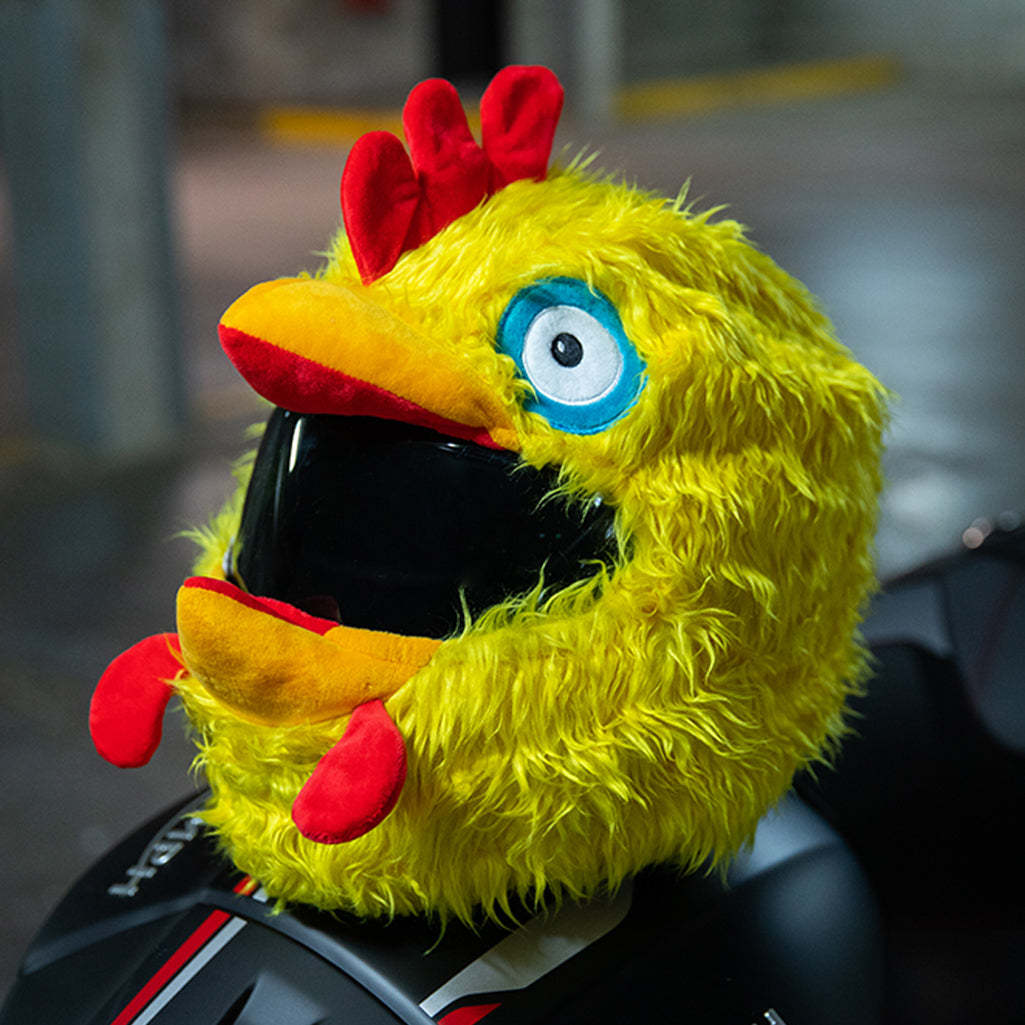 Motorcycle Helmet Cover - Chicken