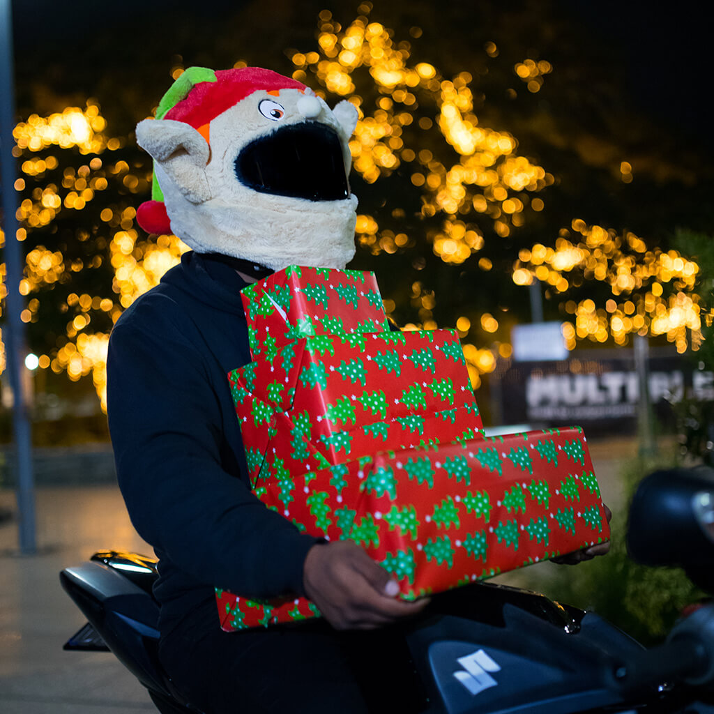 Motorcycle Helmet Cover - Elf