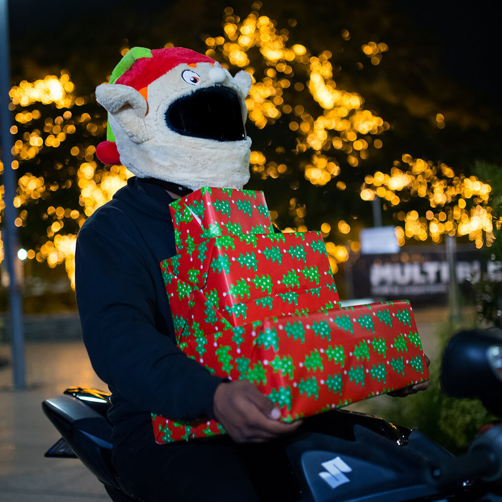 Motorcycle Helmet Cover - Elf