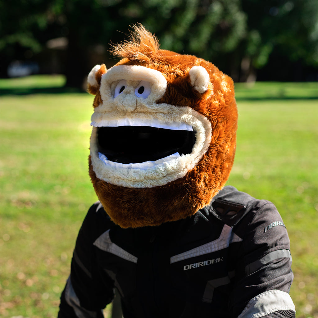 Motorcycle Helmet Cover - Monkey
