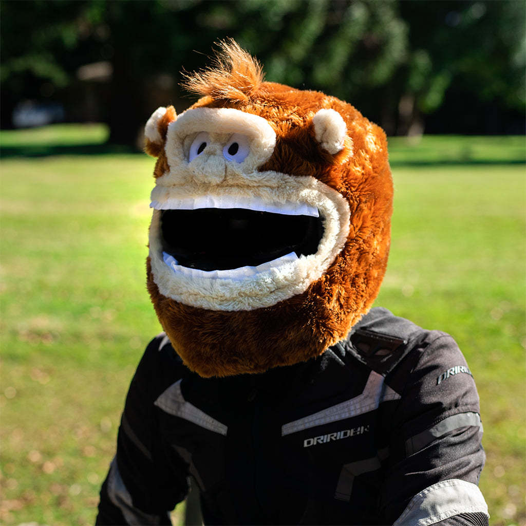 Motorcycle Helmet Cover - Monkey