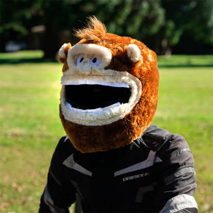 Motorcycle Helmet Cover - Monkey