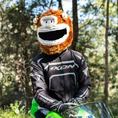 Motorcycle Helmet Cover - Monkey