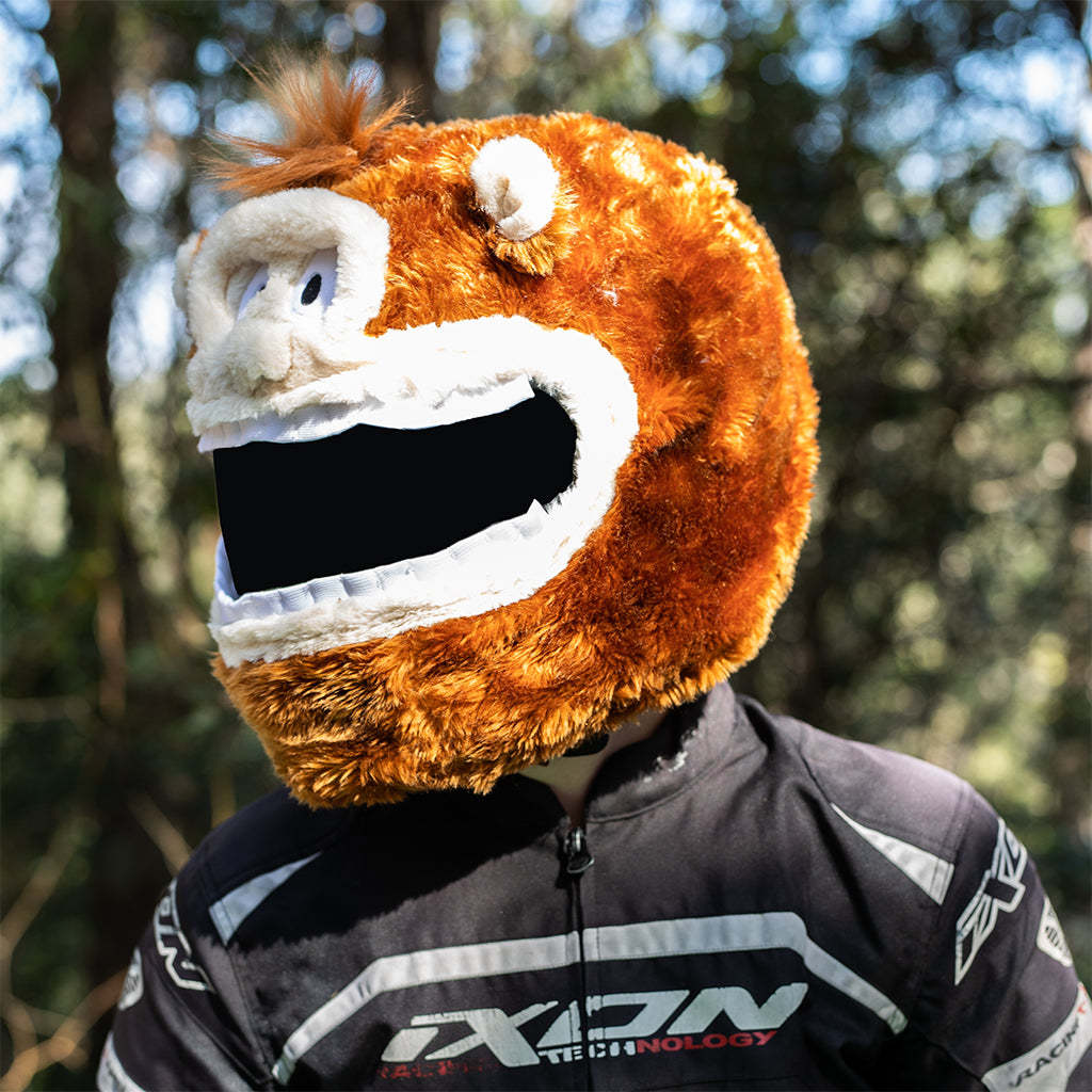 Motorcycle Helmet Cover - Monkey