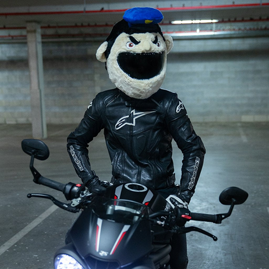 Motorcycle Helmet Cover - Policeman