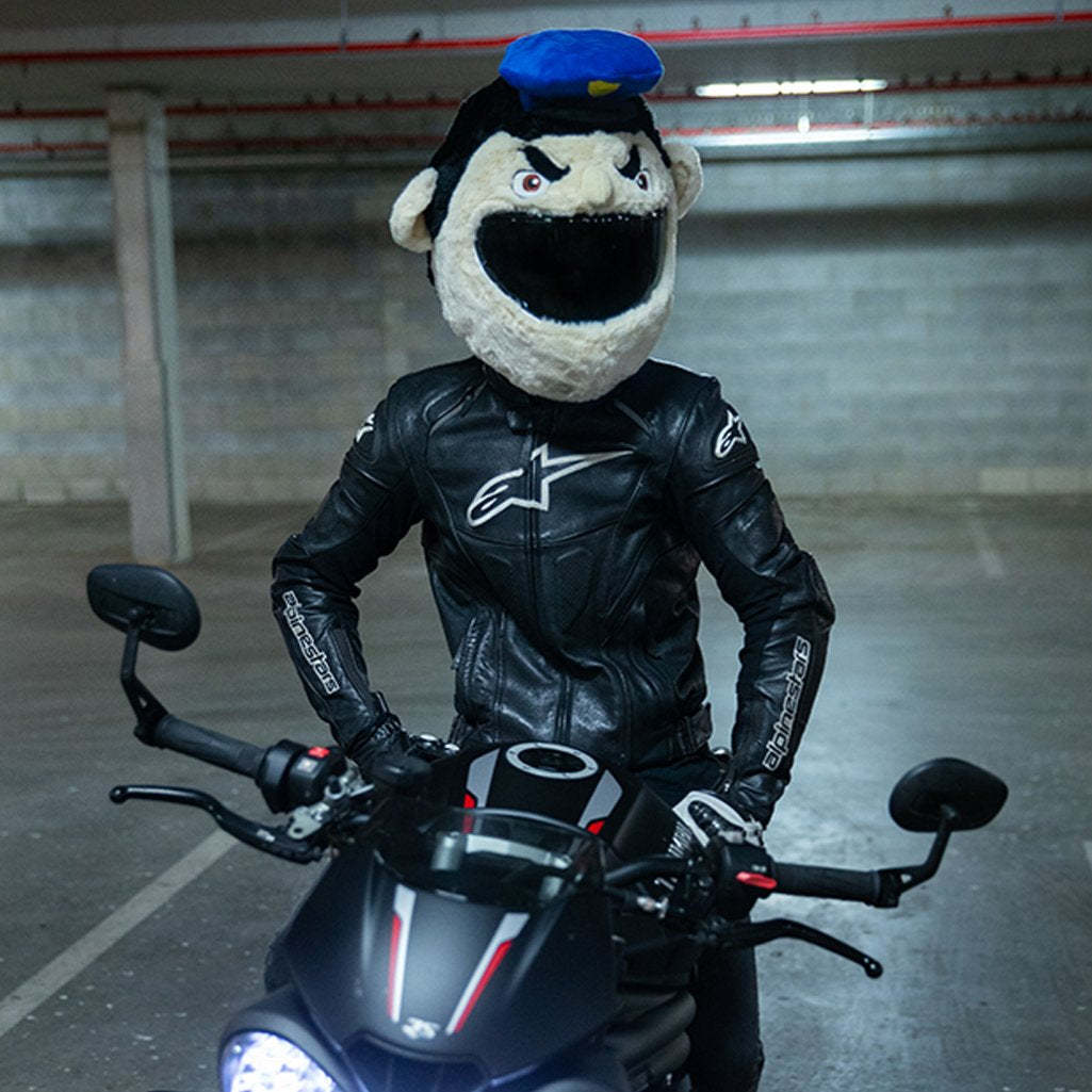 Motorcycle Helmet Cover - Policeman