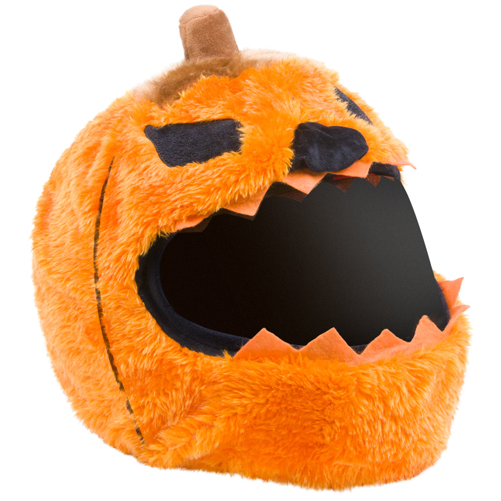 Motorcycle Helmet Cover - Evil Pumpkin