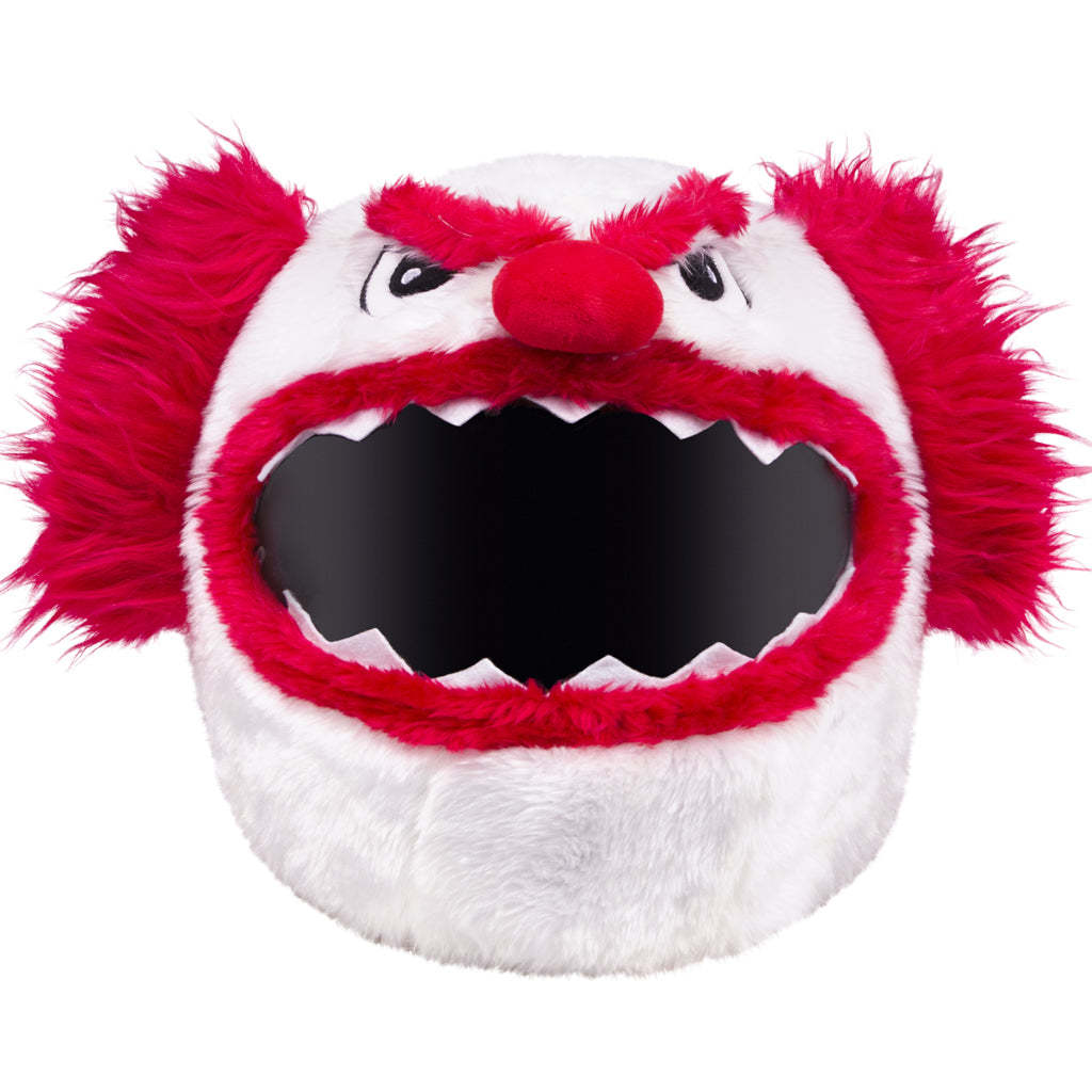 Motorcycle Helmet Cover - Scary Clown