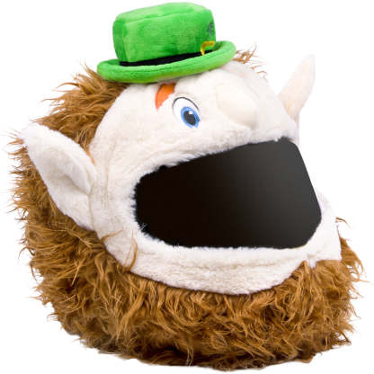 Motorcycle Helmet Cover - Leprechaun