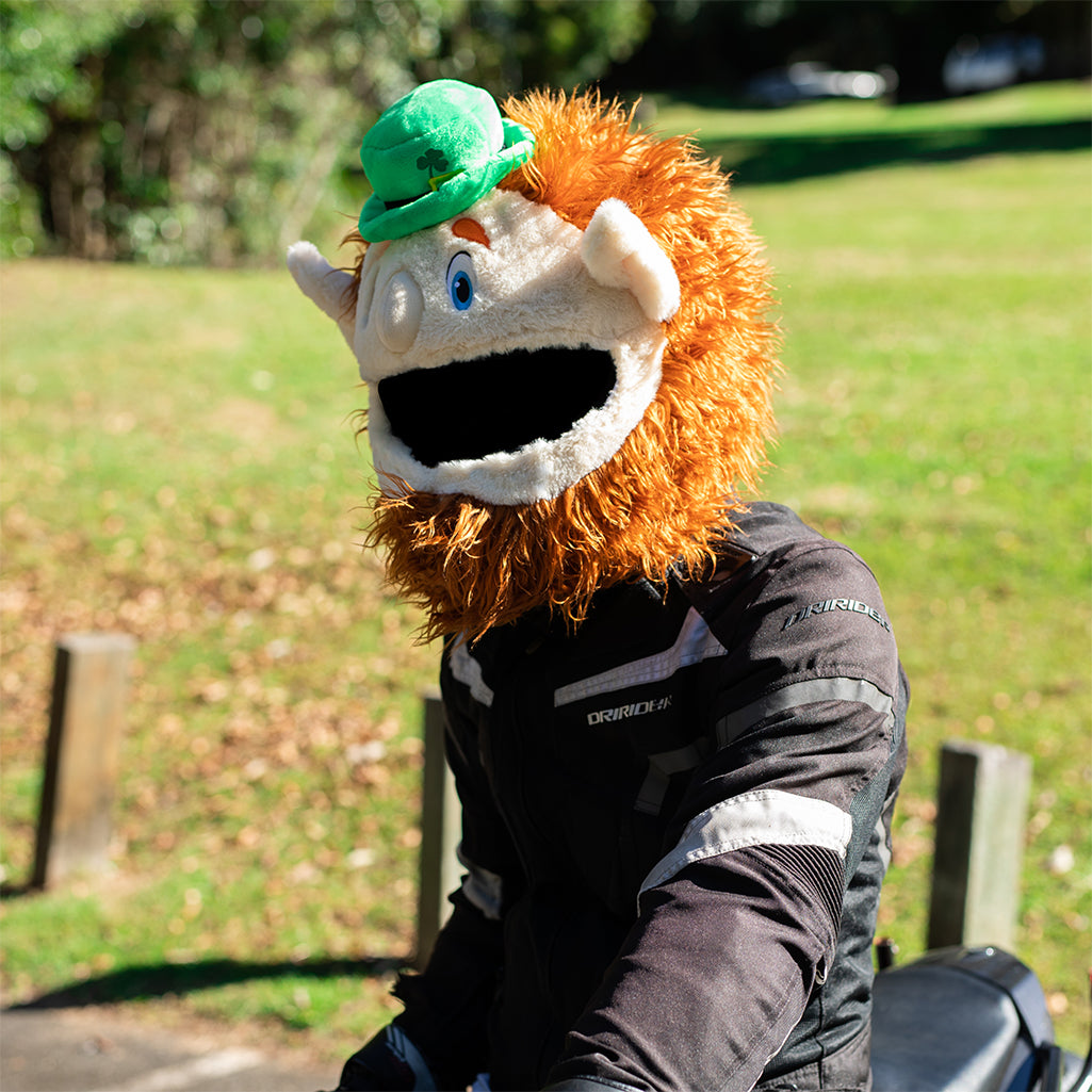 Motorcycle Helmet Cover - Leprechaun