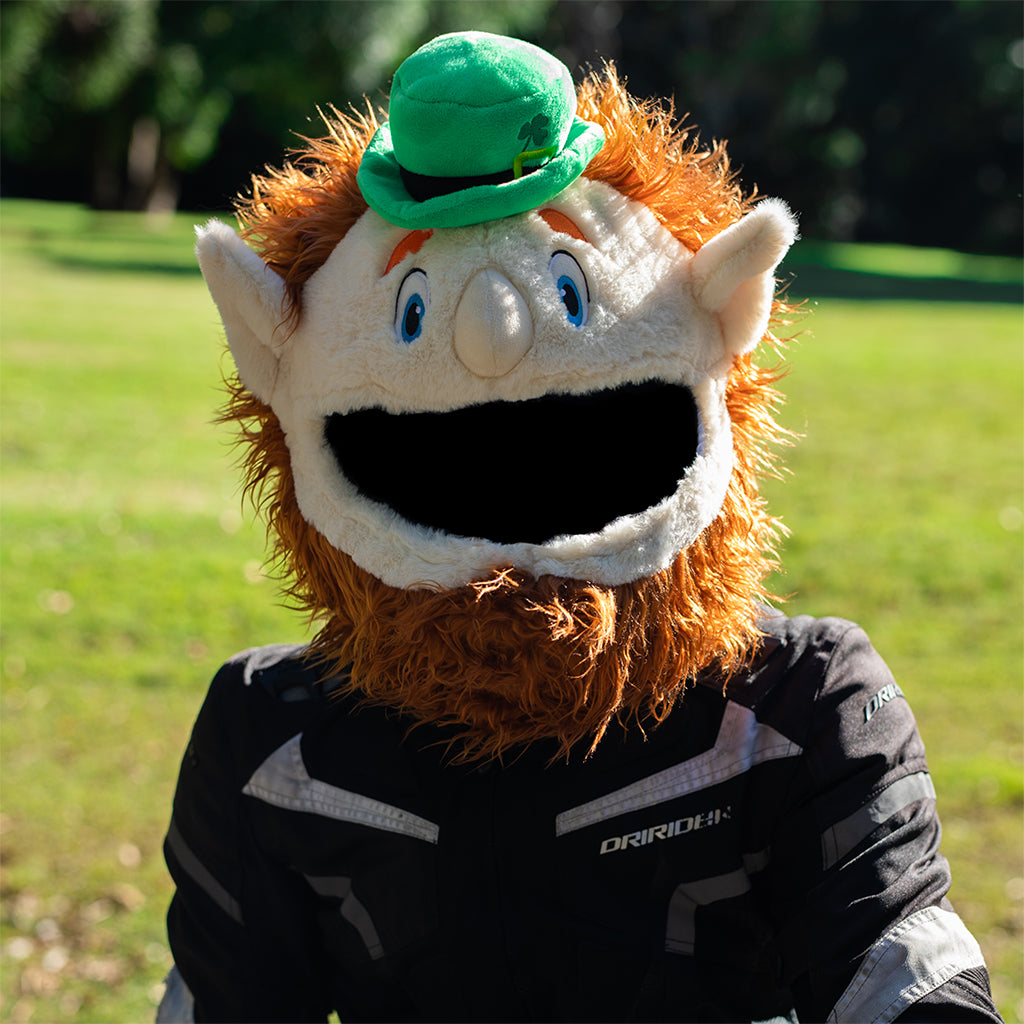 Motorcycle Helmet Cover - Leprechaun