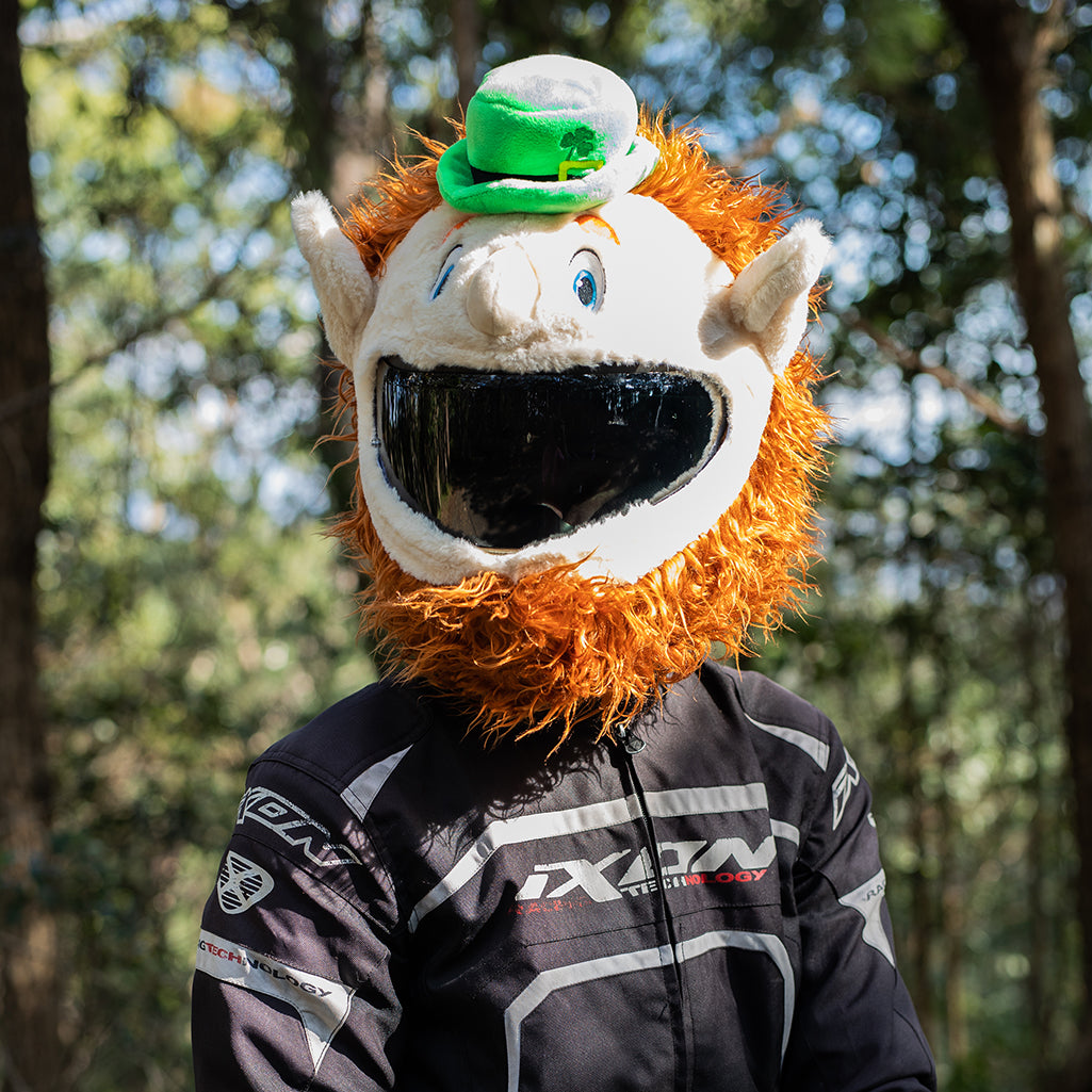 Motorcycle Helmet Cover - Leprechaun