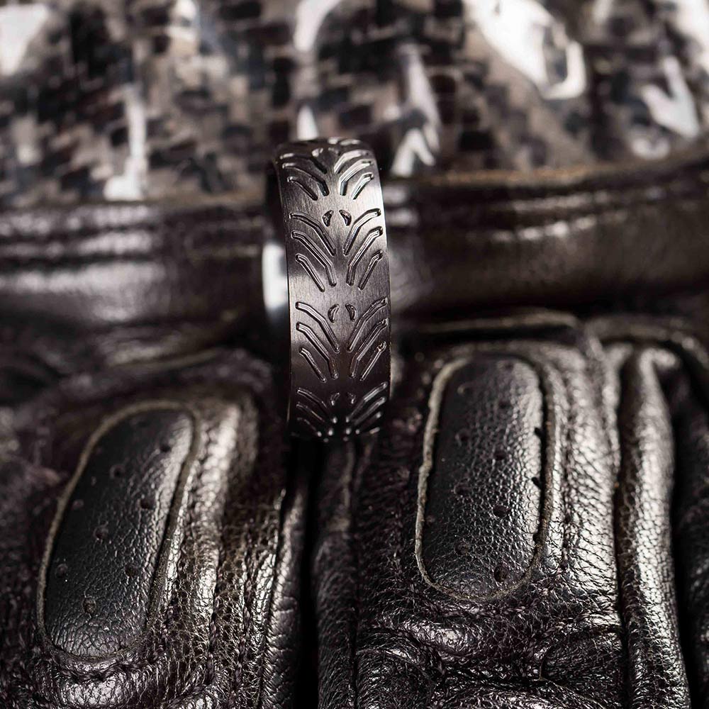 Motorcycle Tire Ring - Tread 4