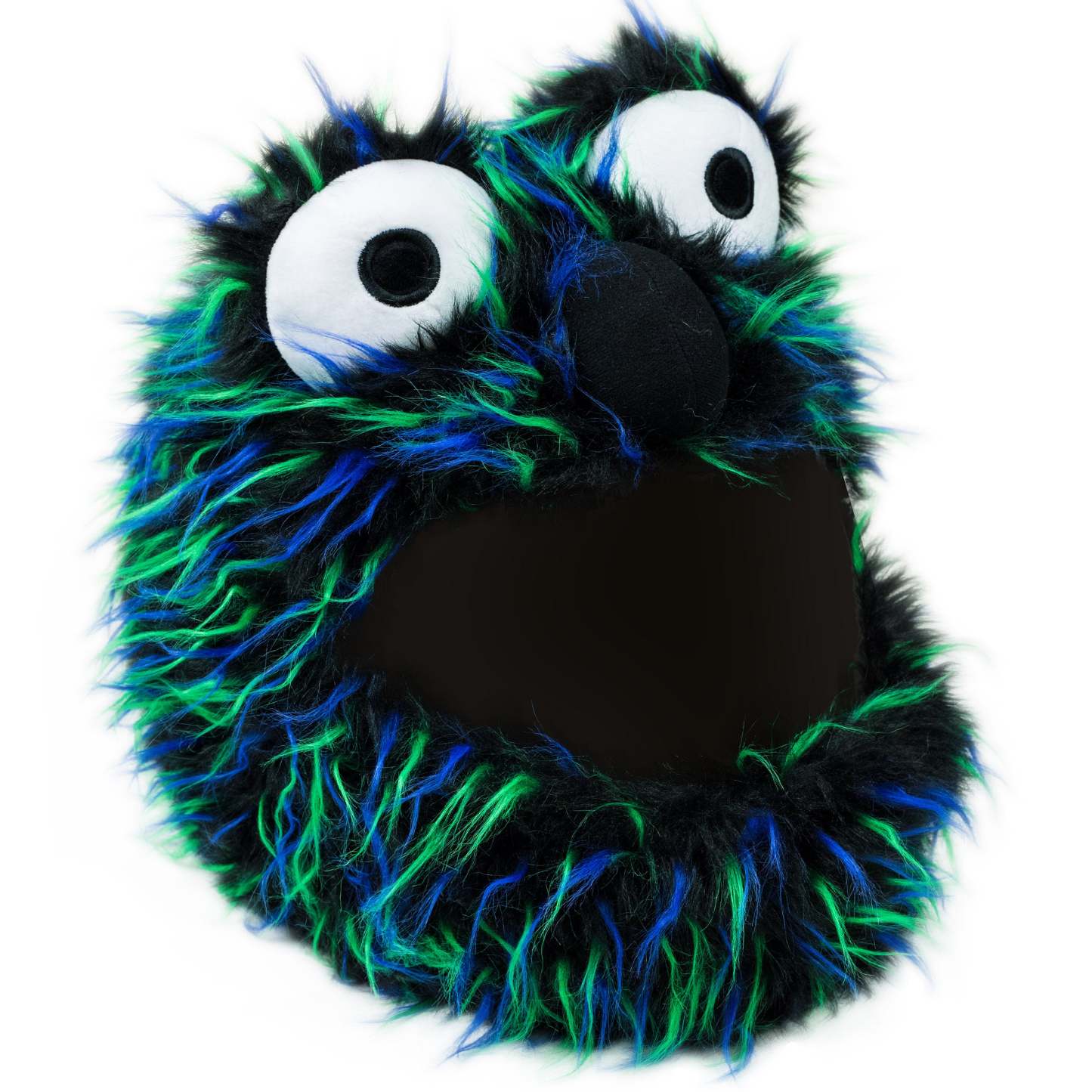 Motorcycle Helmet Cover - Black, Blue and Green